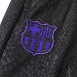 Barcelona 1/4 Zip Tracksuit 2025/26 Black - Image 13