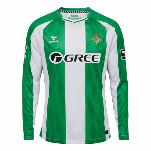 Real Betis Home Long Sleeve Jersey 2025/26