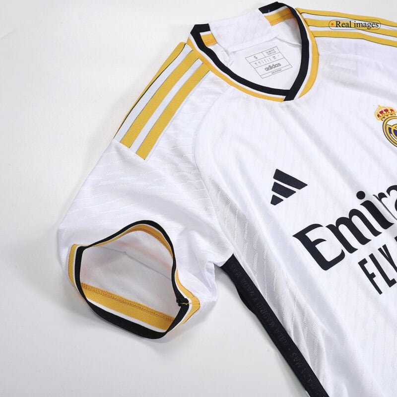 A POR LA #15 Real Madrid Home Authentic Soccer Jersey 2023/24