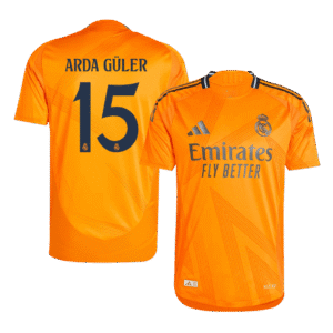 ARDA GÜLER #15 Real Madrid Away Authentic Soccer Jersey 2024/25