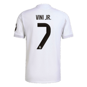 VINI JR. #7 Real Madrid Home Authentic Soccer Jersey 2025/26
