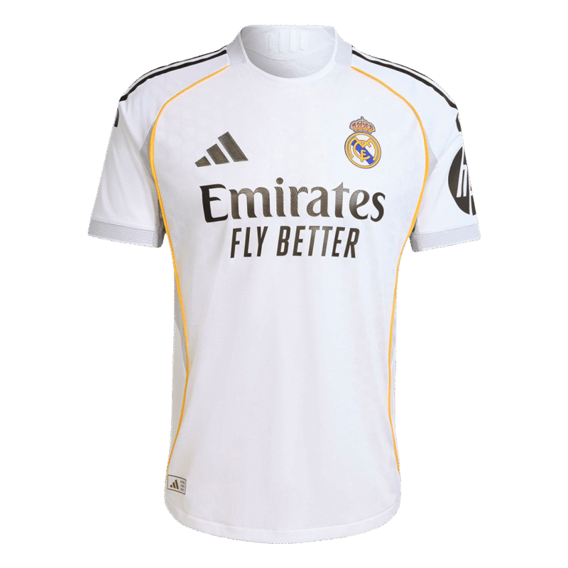 VINI JR. #7 Real Madrid Home Authentic Soccer Jersey 2025/26