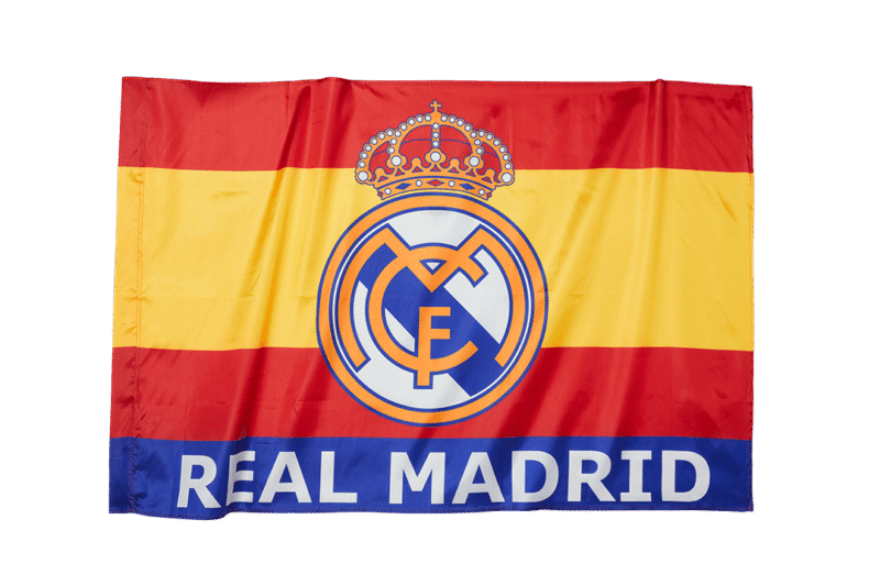 Real Madrid Team Flag Red