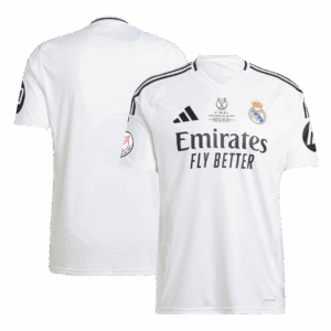 Real Madrid Home Soccer Jersey - Copa del Rey Final - Image 3