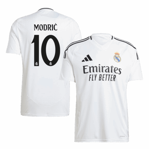 MODRIĆ #10 Real Madrid Home Soccer Jersey