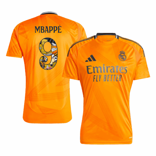 MBAPPÉ #9 Real Madrid Away Soccer Jersey
