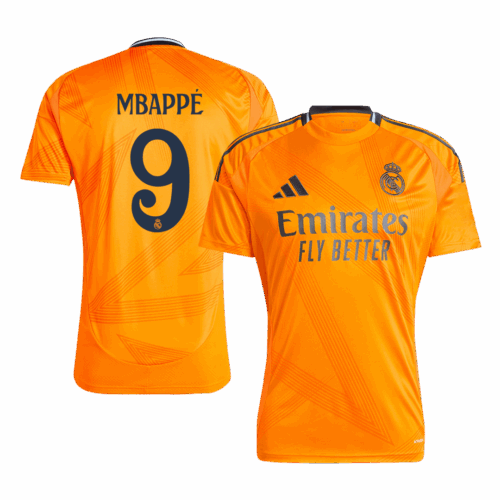 MBAPPÉ #9 Real Madrid Away Soccer Jersey