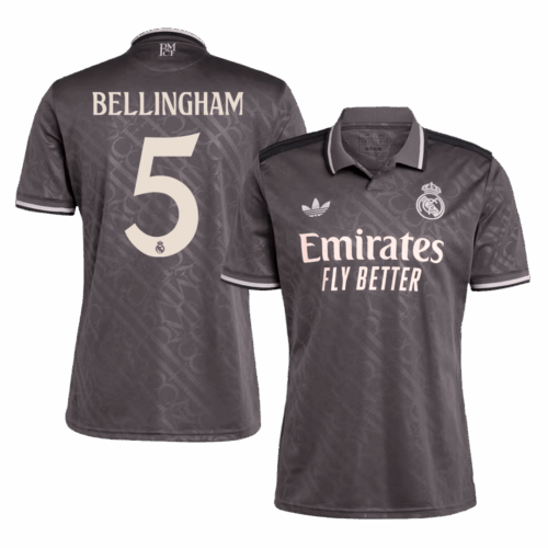 BELLINGHAM #5 Real Madrid Third Away Soccer Jersey