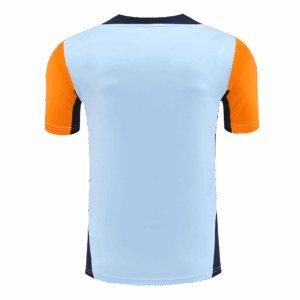 Real Madrid Pre-Match Soccer Jersey Blue - Image 3