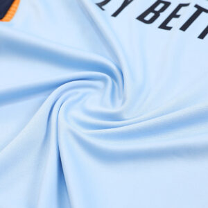 Real Madrid Pre-Match Soccer Jersey Blue - Image 7