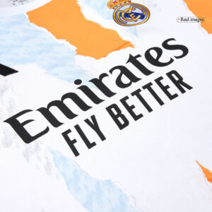 Real Madrid Pre-Match Soccer Jersey White - Image 10