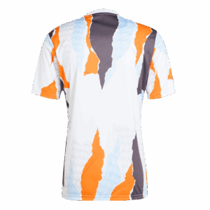 Real Madrid Pre-Match Soccer Jersey White - Image 2