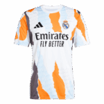Real Madrid Pre-Match Soccer Jersey White