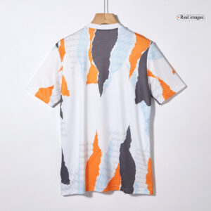 Real Madrid Pre-Match Soccer Jersey White - Image 6