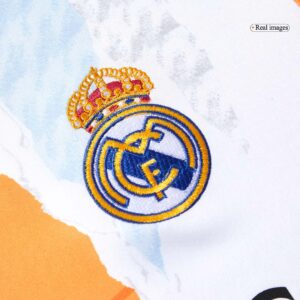 Real Madrid Pre-Match Soccer Jersey White - Image 8