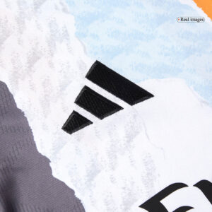 Real Madrid Pre-Match Soccer Jersey White - Image 9