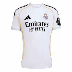 TCHOUAMENI #14 Real Madrid Home Soccer Jersey 2025/26 - Image 3