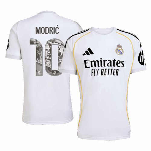 MODRIĆ Special #10 Real Madrid Home Special Soccer Jersey 2025/26