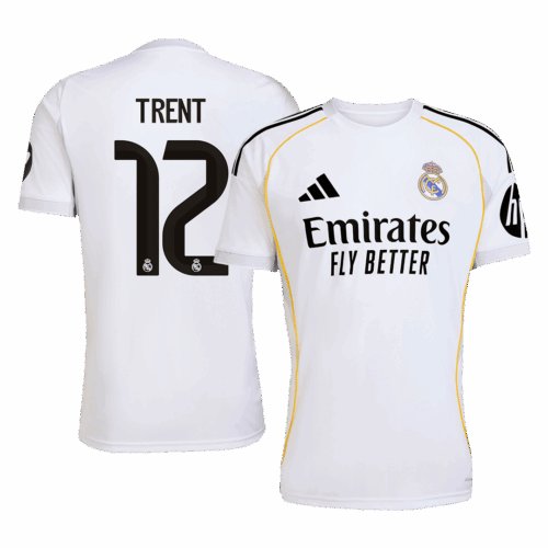 TRENT #12 Real Madrid Home Soccer Jersey 2025/26