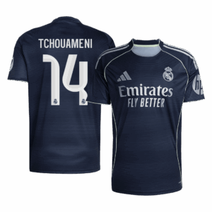TCHOUAMENI #14 Real Madrid Away Soccer Jersey 2025/26