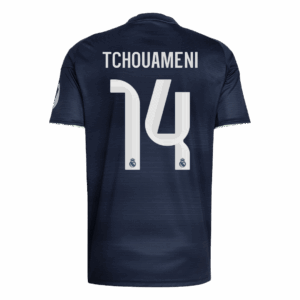 TCHOUAMENI #14 Real Madrid Away Soccer Jersey 2025/26 - Image 3