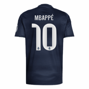MBAPPÉ #10 Real Madrid Away Soccer Jersey 2025/26 - Image 3