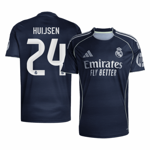 HUIJSEN #24 Real Madrid Away Soccer Jersey 2025/26