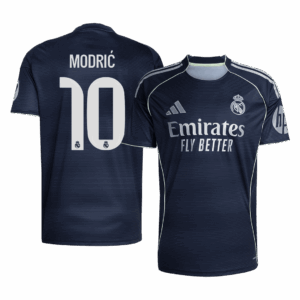 MODRIĆ #10 Real Madrid Away Soccer Jersey 2025/26