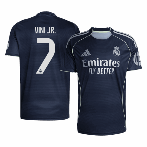 VINI JR. #7 Real Madrid Away Soccer Jersey 2025/26