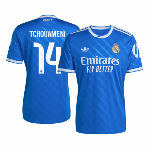 TCHOUAMENI #14 Real Madrid Third Away Soccer Jersey 2025/26