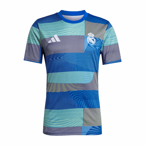 Real Madrid Pre-Match Soccer Jersey 2025/26 Blue