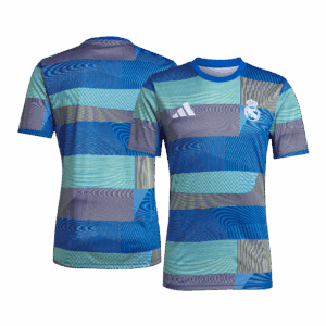 Real Madrid Pre-Match Soccer Jersey 2025/26 Blue - Image 3