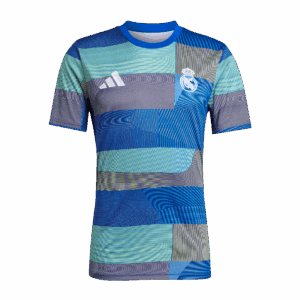 Real Madrid Pre-Match Soccer Jersey 2025/26 Blue - Image 4