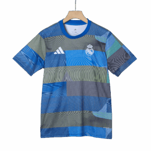 Real Madrid Pre-Match Soccer Jersey 2025/26 Blue - Image 5