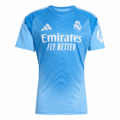 Real Madrid Goalkeeper Soccer Jersey 2025/26 Blue