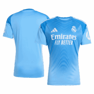 Real Madrid Goalkeeper Soccer Jersey 2025/26 Blue - Image 3