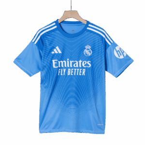 Real Madrid Goalkeeper Soccer Jersey 2025/26 Blue - Image 5