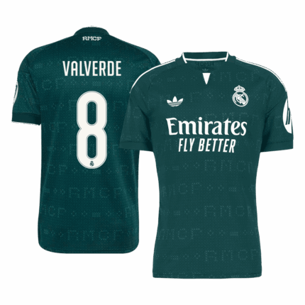 VALVERDE #8 Real Madrid Away Soccer Jersey 2026/27