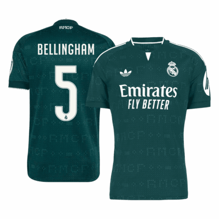 BELLINGHAM #5 Real Madrid Away Soccer Jersey 2026/27