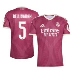 722056_1 BELLINGHAM #5 Real Madrid Third Soccer Jersey 2026/27