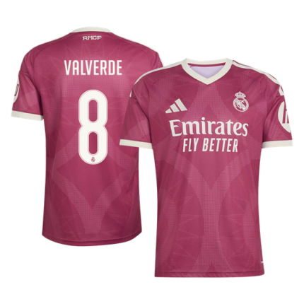 VALVERDE #8 Real Madrid Third Soccer Jersey 2026/27