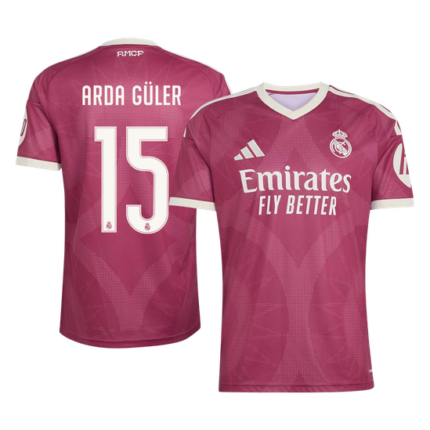 ARDA GÜLER #15 Real Madrid Third Soccer Jersey 2026/27