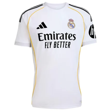 Real Madrid Home Free Jersey 25/26