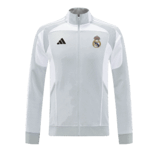 Real Madrid Home Track Jacket 2025/26 - Gray