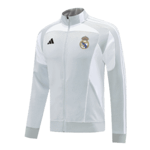 Real Madrid Home Track Jacket 2025/26 - Gray
