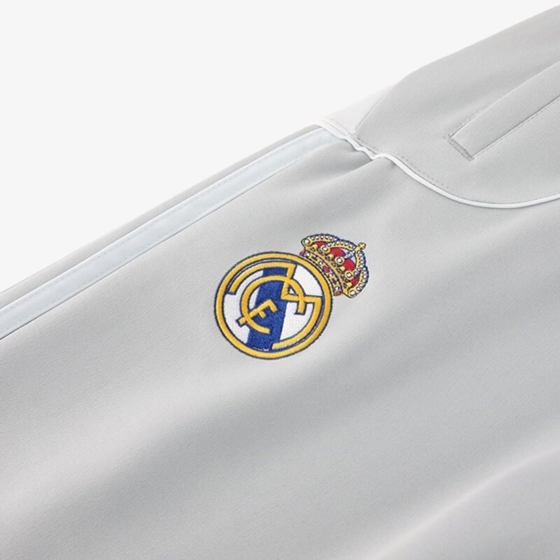 Real Madrid Home Track Jacket 2025/26 - Gray