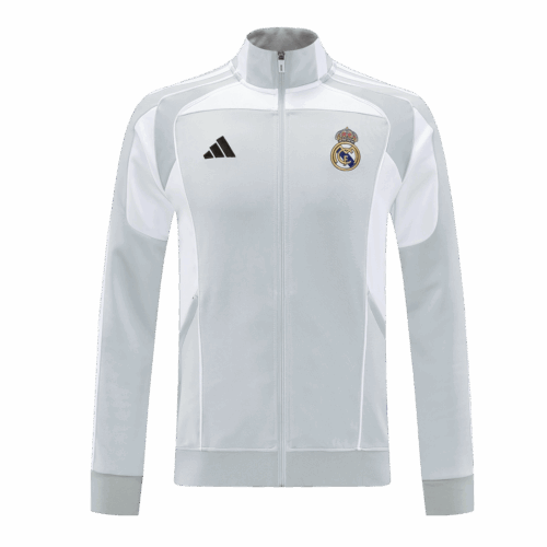 Real Madrid Track Jacket 2025/26 - Gray