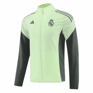 Real Madrid Windbreaker Jacket 2025/26 - Green - Image 2