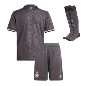 Real Madrid Third Away Kids Soccer Jerseys Full Kit 2024/25