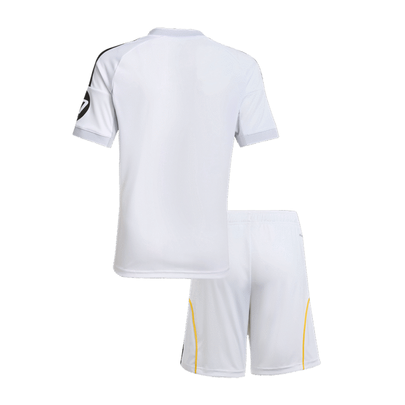 Real Madrid Home Kids Soccer Jerseys Kit 2025/26